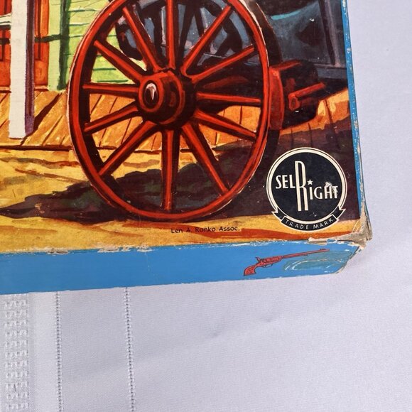 Vintage 50s “BANG!” Old West Selchow & Righter USA Cowboy Western Board Game - Picture 14 of 14